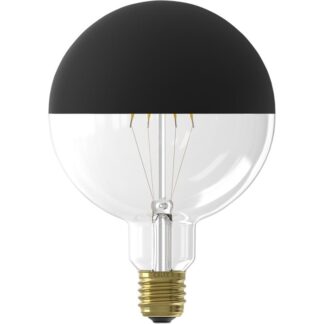 Trendhopper Verlichtingsshop Filament Top Mirror LED Globe zwart