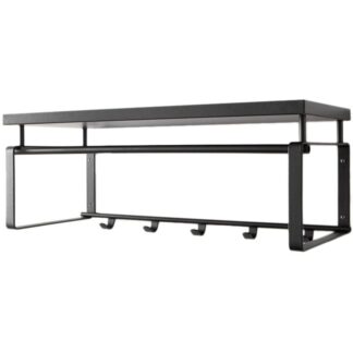 Trendhopper Kapstokken Kapstok Rex 3 zwart 70x28cm