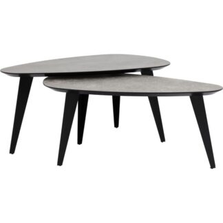 Trendhopper Wonen Salontafelset Luna Niervorm 95/95 cm