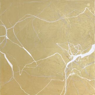 Trendhopper Woondeco Wanddecoratie Gold Marble 100x100