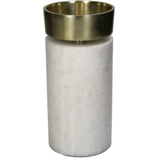 Trendhopper Woondeco Waxinelichthouder Marble 20cm hoog