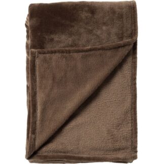 Trendhopper Woondeco Plaid Charlie 200x220 cm Chocolate Martini