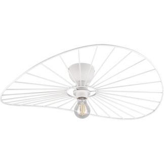 Trendhopper Verlichting Plafondlamp Chapeau mat wit Excl. 1x E27 7W