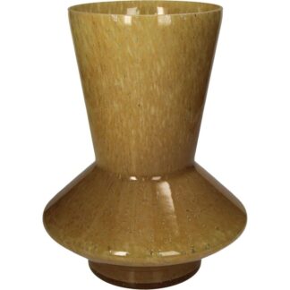 Trendhopper Woondeco Vaas Oker glas 30 cm