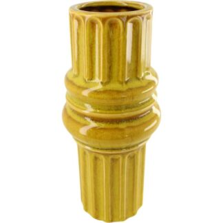 Trendhopper Woondeco Vaas Retro oker 25 cm hoog