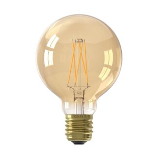 Trendhopper Verlichting Calex LED volglas LangFilament Globelamp 220-240V 3.5W 250lm E27 G80