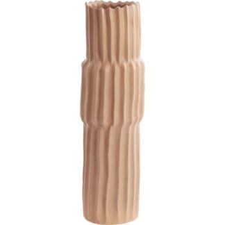 Trendhopper Woondeco Vaas Linga 58 cm hoog cognac