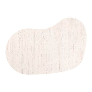 Trendhopper Karpetten Vloerkleed Bodil organisch gespiegeld wit 11