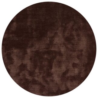 Trendhopper Karpetten Vloerkleed Cowan rond donker bruin 18