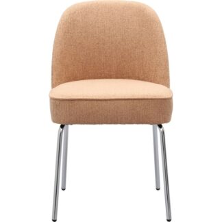 Trendhopper Eten Eetkamerstoel Vogue Gear Powder met chromen poten