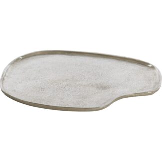 Trendhopper Woondeco Dienblad Tojera Ruw Nikkel 33 Cm