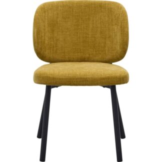 Trendhopper Eten Eetkamerstoel Udine Mustard