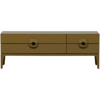 Trendhopper Wonen Tv-meubel Merge Honinggeel