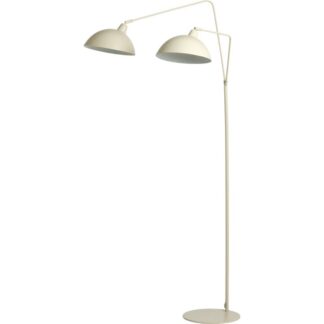 Trendhopper Verlichting Vloerlamp Otta 2-lichts Creme