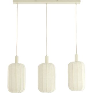 Trendhopper Verlichting Hanglamp Tulsa 3-lichts Creme