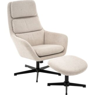 Trendhopper Wonen Fauteuil met hocker Kai