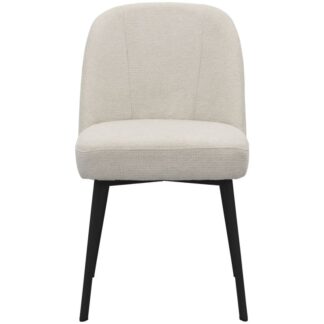 Trendhopper Eten Eetkamerstoel Luson Madrid Natural met zwarte poot