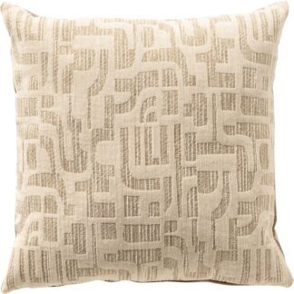 Trendhopper Woondeco Kussenhoes Fabia 45x45 cm Sesame