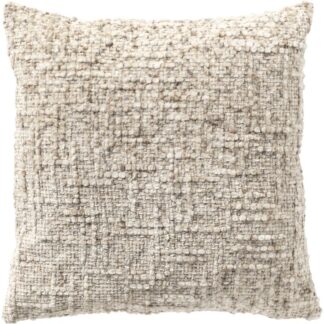 Trendhopper Woondeco Kussenhoes Noret 45x45 cm Whitecap Gray